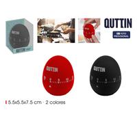 Quttin Temporizador de Cocina 5.5x7.5cm (Pack de 24) inevitable para control de tiempos