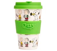 QUY CUP - Taza de café para llevar Peanuts Snoopy (400 ml)