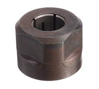 Quystetes 1 Pieza de Enrutador de InmersióN de Tuerca de Pinza de Metal Negro Piezas 12,7 Mm de DiáMetro del Orificio Central 22,5X27 Mm