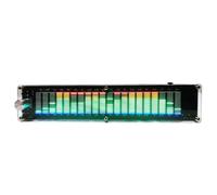 Quystetes Analizador de Espectro Audio LED Indicador de Dinámico de Espectro Musical para Entusiastas del Audio
