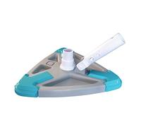 Quystetes Cabeza de Aspiradora Cabezal de Piscina Triangular con Cepillo Lateral Cabezal de SuccióN Limpiador de Cepillo Herramientas de Limpieza de Piscinas