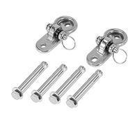 Quystetes Colgadores de Columpio de Acero Inoxidable 304 de Alta Resistencia Juegos de Columpios Capacidad de 250 Kg para Columpio y Silla de Yoga Hamaca Bolsa de