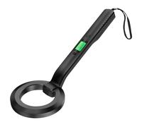 Quystetes Detector de Metales Alarma PortáTil EscáNer de Metales de Alta Sensibilidad Comprobador de Seguridad Puntero Bobina de BúSqueda Herramienta de DeteccióN de Metales