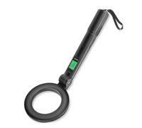 Quystetes Detector de Metales de Mano Plegable, Detector de Metales con Escaneo de 360°, EscáNer de Metales, Comprobador de Seguridad para Medidor de Monitor de Tesoros