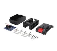 Quystetes Kit de Caja de Batería de Iones de Litio de 21 V, Paquete de Batería 10x18650, Accesorios con Placa de Circuito para Accesorios de Herramientas Eléctricas