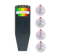 Quystetes Kit de Equipo Fantasma, Medidor EMF y 4 Bolas de con Luz de Movimiento, Equipo Fantasma Detector de Medidor EMF