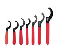 Quystetes Llave Inglesa Coilover, Juego de Llaves Inglesas Antideslizantes de 7 Piezas, Herramienta de Llave Inglesa Profesional con Manejar de Goma Universal