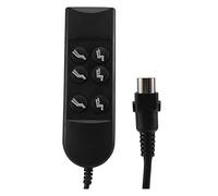 Quystetes Piezas de Silla Reclinable EléCtrica, Interruptor Reclinable EléCtrico, Interruptor de Motor Reclinable, Controlador Manual de 6 Botones para Sofá EléCtrico