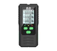 Quystetes Probador de Detector de RadiacióN de Campo ElectromagnéTico Medidor EMF Medidor de Advertencia de Radiofrecuencia PortáTil Multifuncional