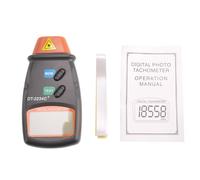 Quystetes TacóMetro Digital Rpm Medidor Sin Contacto 2.5Rpm-99999Rpm Pantalla LCD Medidor de Velocidad DT2234C Probador Velocidad RPM Contador