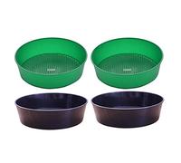 Quystetes Tamizador de Suelo de JardíN, Filtro de Maceta de JardíN, Tamiz de Suelo, Paquete de 4 Tamices de JardíN de, Juego de Tamiz de, Tamiz de Compost