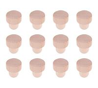 Quystetes Tapones de Corcho de de Vino Tapones de Corcho en Forma de T para Corcho de Vino TapóN de Vino Corchos de Vino Reutilizables de Madera y Goma (12 Piezas)