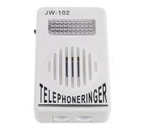 Quystetes Teléfono del Timbre del Teléfono Amplificador Anillo de Pared Altavoz Luz Estroboscópica Flasher Bell Sonido Extra Fuerte