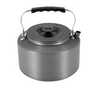 Quystetes Tetera para Acampar 2.0L Tetera de Café Abierta Fogata Equipo para Exteriores de Calentamiento RáPido para Hervir Agua PortáTil Ultraligero