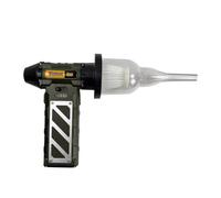 Quystetes Ventilador de Mano Mini 110000 RPM Soplador de Aire de Alta Potencia Secador de Pelo Aspiradora Soplador de Polvo de Aire Motor Sin Escobillas B