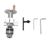Quystetes Vivir Cabeza De Centro De Torno Con Chuck Diy Accesorios Para Mini Máquina De Torno Giratorio Centrar Herramienta De Carpintería