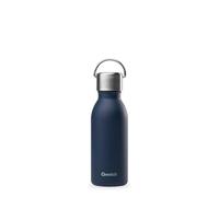 Qwetch - Botella Térmica Active Inox 350ml Azul Marino Active | Botella Agua Acero Inoxidable Reutilizable - 24h Frío / 12h Caliente - Compacta, Hermética y sin BPA