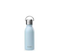 Qwetch - Botella Térmica Active Inox 350ml Azul Pastel Active | Botella Agua Acero Inoxidable Reutilizable - 24h Frío / 12h Caliente - Compacta, Hermética y sin BPA