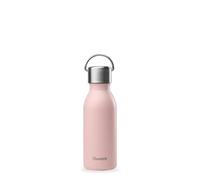 Qwetch - Botella Térmica Active Inox 350ml Rosa Pastel Active| Botella Agua Acero Inoxidable Reutilizable - 24h Frío / 12h Caliente - Compacta, Hermética y sin BPA