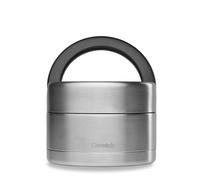 QWETCH - Fiambrera Isotérmica Inox con Asa - Acero Inoxidable 650ml - Caja Almuerzo 5h Caliente y 7h Fría - Hermética, Sin BPA y Reutilizable - Lunch Box para Oficina, Picnic, Senderismo