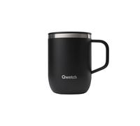 Qwetch Mug Isotherme Inox - Vaso Negro 350 ml