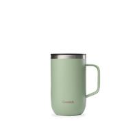 Qwetch Mug Isotherme Inox - Vaso Vert Tilleul 470 ml