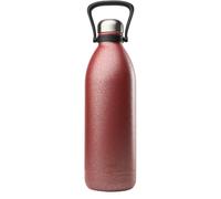 Qwetch TITAN ROC 2L Safety Red - Botella isotérmica con revestimiento antiarañazos - 48 h frío/16 h caliente - impermeable, lavable en lavavajillas - Botella de acero inoxidable con asa