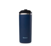 Qwetch Travel Mug Isotherme Inox - Vaso Bleu Nuit 470 ml