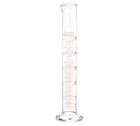 QWORK® 1 Pack Cilindro de Medición Laboratorio 50 ml, vidrio de borosilicato, pared gruesa, borde superior ensanchado