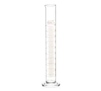 QWORK® 1 Pack Cilindro de Medición Laboratorio100 ml, vidrio de borosilicato, pared gruesa, borde superior ensanchado