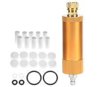 QWORK 30Mpa Oil Water Separator, filtro de aire de 4500Psi, para compresores de aire de alta presión, PCP, bomba de aire