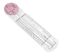 QWORK® 4 en 1 cortadora de papel, máquina de corte, cortador de rollos con escala angular y regla, para scrapbooking, tarjetas DIY y álbumes de fotos
