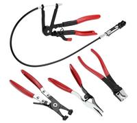 QWORK® 4 Piezas Alicates Abrazaderas de Manguera, para Radiador y Combustible