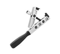 QWORK® Alicate abrazadera coche para quitar las abrazaderas de la manguera del fuelle del eje, Máx. ancho de apertura 50 mm