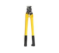 QWORK Cortador de cable endurecido, cortador de cuerda de alambre de acero inoxidable resistente de 18 pulgadas para cortar alambre de acero