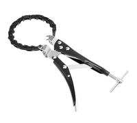 QWORK® cortador de tubo de cadena para tubo de escape, cortador de cadena, para cobre, PVC, aluminio