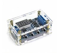 QWORK Módulo de Temporizador, DC 5V - 30V, Rele de Automatizacion, MOS Timing Relé Módulo de Relé Retardo de Tiempo con Funda Protectora