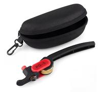 QWORK® Pelacables, pelacables con rueda de trinquete PG-5, para cables de más de 25 mm de diámetro