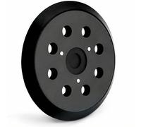 QWORK Plato De Lija125mm Con 8 Agujeros, Almohadilla De Lija Con Gancho Y Bucle, Compatible Con Makita Makita BO5030 BO5031 BO8041 BO5041