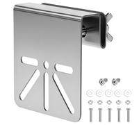 QWORK® Soporte de cámara de Acero Inoxidable, Soporte para canalones con Tornillos, Compatible con Eufy SoloCam S340 E30