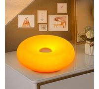 QYYZTHX Lámpara de Mesa Donut Lámpara de Pared Interior LED con Controles remotos Apliques Regulables táctiles con Interruptor de Cable Lámpara de Noche Lámpara de Escritorio Creativa con Temperatura