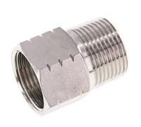 R 1'' x 1'' NPT M/F Anillo reductor de acero inoxidable 40 Bar - Hidráulico
