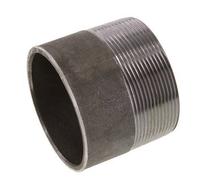 R 2 1/2'' Macho x 76.1mm Espiga de acero con extremo para soldar 50 Bar DIN 2982 - 60mm [2 Piezas]