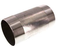 R 4'' Acero inoxidable doble boquilla de tubo 20 Bar DIN 2982 - 200mm