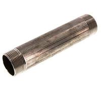 R 4'' Acero inoxidable doble espiga de tubo 20 Bar DIN 2982 - 250mm