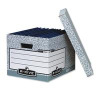 R-Kive System Standard Storage Box Foolscap W333xD390xH285mm Ref 00810-FF [Pack of 10]