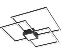 Rabalux 6868, plafón Thabita, 38W, 4000K, 2250lm, blanco y , luz blanca tra, regulable, 66x66cm