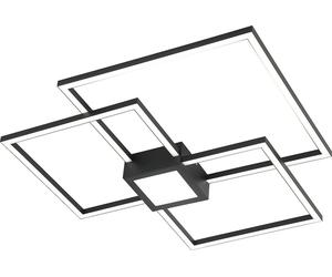 Rabalux 6868, plafón Thabita, 38W, 4000K, 2250lm, blanco y , luz blanca tra, regulable, 66x66cm