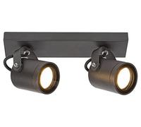 Rabalux Elva lámpara de techo exterior 2x35 W antracita 7930