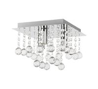 Rabalux Corinna lámpara de techo 3x40 W cromo-cristal 2617